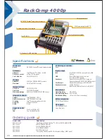 Preview for 9 page of Austin Hughes Electronics RackComp 4000i Specifications