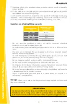 Preview for 6 page of Austlift 605208 Series User Manual