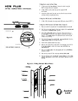 Preview for 2 page of Austral Lock HD16H plus Fitting Instructions