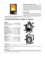 Preview for 9 page of Austro Flamm UNO XTRA User Instructions