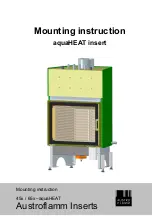 Preview for 1 page of Austroflamm 45x51-aquaHEAT Mounting Instruction