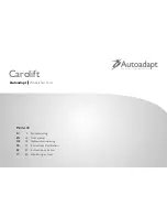 Autoadapt Carolift 40 User Manual preview