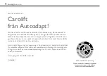 Preview for 4 page of Autoadapt Carolift 6000 User Manual