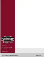 Preview for 20 page of AUTOCAR E-ACTT Service Manual