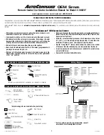 Preview for 1 page of AutoCommand 28623T Installation Manual