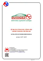 autogaz AC STAG-100 Installation & Programming Manual preview