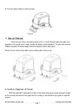 Preview for 7 page of Autoglide VELOCE 80A User Manual