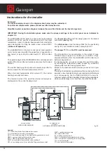 Preview for 28 page of Automatic Heating Gasogen Installation And Servicing Manual