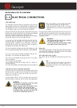 Preview for 42 page of Automatic Heating Gasogen Installation And Servicing Manual