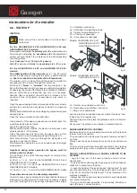 Preview for 56 page of Automatic Heating Gasogen Installation And Servicing Manual