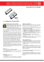 Preview for 57 page of Automatic Heating Gasogen Installation And Servicing Manual