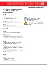 Preview for 61 page of Automatic Heating Gasogen Installation And Servicing Manual