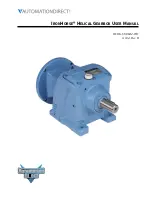 AutomationDirect IronHorse HGR-37-005-A User Manual preview