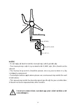 Preview for 13 page of Automaxx 400 Watt Turbine User Manual