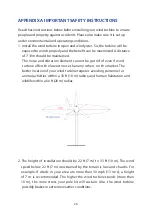 Preview for 30 page of Automaxx 400 Watt Turbine User Manual