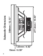 Preview for 6 page of Autotek AXL12D4 Specification