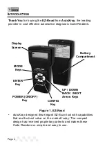 Preview for 4 page of AutoXray EZ-READ User Manual