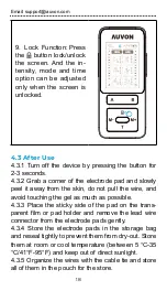 Preview for 18 page of Auvon TU2224-A User Manual