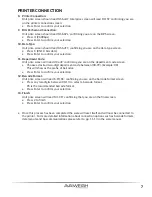 Preview for 7 page of AVA WEIGH 334PRINTER User Manual