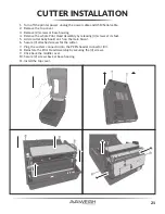 Preview for 21 page of AVA WEIGH 334PRINTER User Manual