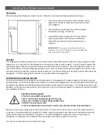 Preview for 7 page of Avallon AFR151SS User Manual