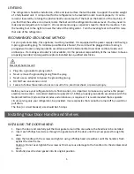 Preview for 10 page of Avallon AFR151SSLH User Manual