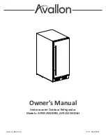 Avallon AFR152SSODLH Owner'S Manual preview