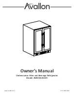 Avallon AWBC242GGFD Owner'S Manual preview