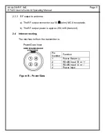 Preview for 7 page of Avalon RF RT423 User'S Manual & Operating Manual