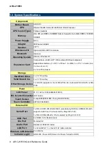 Preview for 8 page of Avalue Technology ARC-21W33 Quick Reference Manual