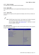 Preview for 57 page of Avalue Technology ARC-21W33 Quick Reference Manual