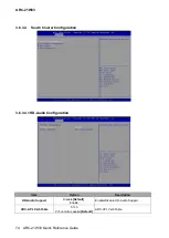 Preview for 74 page of Avalue Technology ARC-21W33 Quick Reference Manual