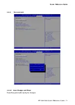 Preview for 71 page of Avalue Technology HPS-621U4A Quick Reference Manual