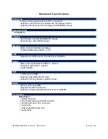 Preview for 8 page of Avalue Technology MX965GME User Manual