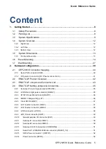 Preview for 5 page of Avalue Technology OFP-21W38 Quick Reference Manual