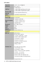 Preview for 10 page of Avalue Technology OFP-21W38 Quick Reference Manual