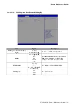 Preview for 81 page of Avalue Technology OFP-21W38 Quick Reference Manual