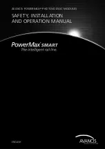 Preview for 9 page of AVANCIS PowerMax 105 Safety, Installation, And Operation Manual