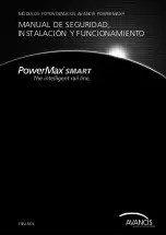 Preview for 21 page of AVANCIS PowerMax 105 Safety, Installation, And Operation Manual