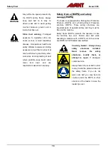 Preview for 16 page of Avant Tecno Oy Avant 850 Operator'S Manual