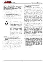 Preview for 121 page of Avant Tecno Oy Avant 850 Operator'S Manual