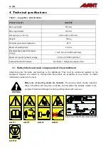 Preview for 10 page of AVANT 550 Operator'S Manual