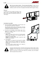 Preview for 18 page of AVANT 550 Operator'S Manual