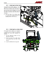 Preview for 20 page of AVANT 550 Operator'S Manual