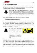 Preview for 23 page of AVANT 550 Operator'S Manual