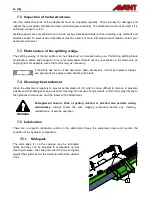 Preview for 24 page of AVANT 550 Operator'S Manual