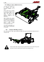 Preview for 16 page of AVANT A442314 Operator'S Manual