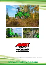 Preview for 108 page of AVANT e6 2018 Operator'S Manual