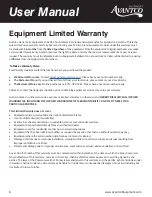 Preview for 6 page of Avantco Equipment 177RW90 User Manual