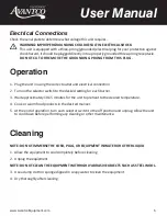 Preview for 5 page of Avantco 177CER200 User Manual